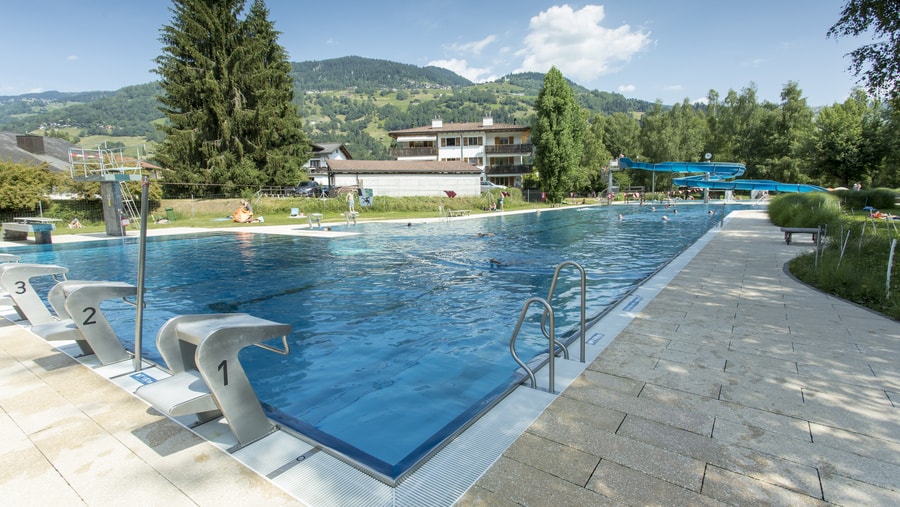 Geschichte: Schwimmbad Ilanz