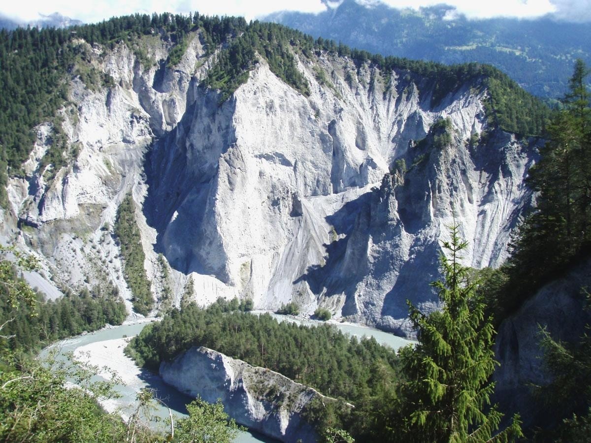 Geschichte: Etappe 6: Rheinwanderung Ilanz - Reichenau