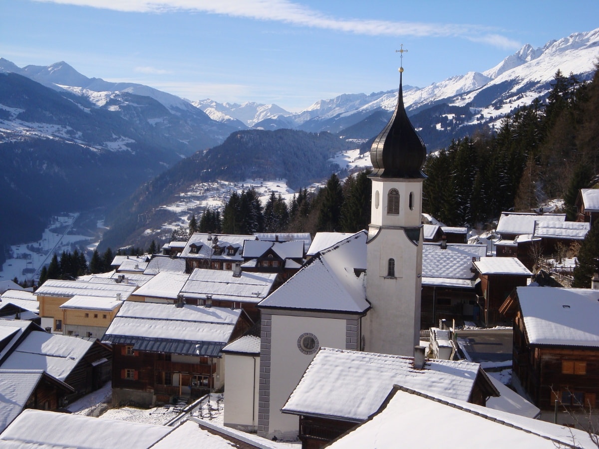 Geschichte: Winterwandern: Falera-Siat