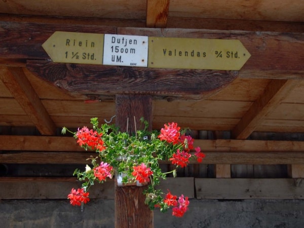 Geschichte: Dutjer Alp - Grossartige Aussicht