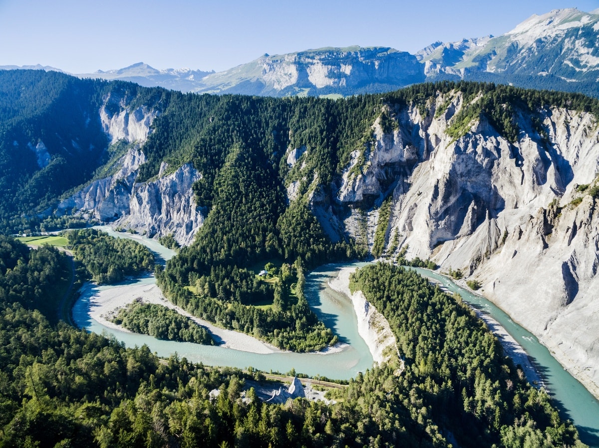 Geschichte: Rundwanderung Rheinschlucht