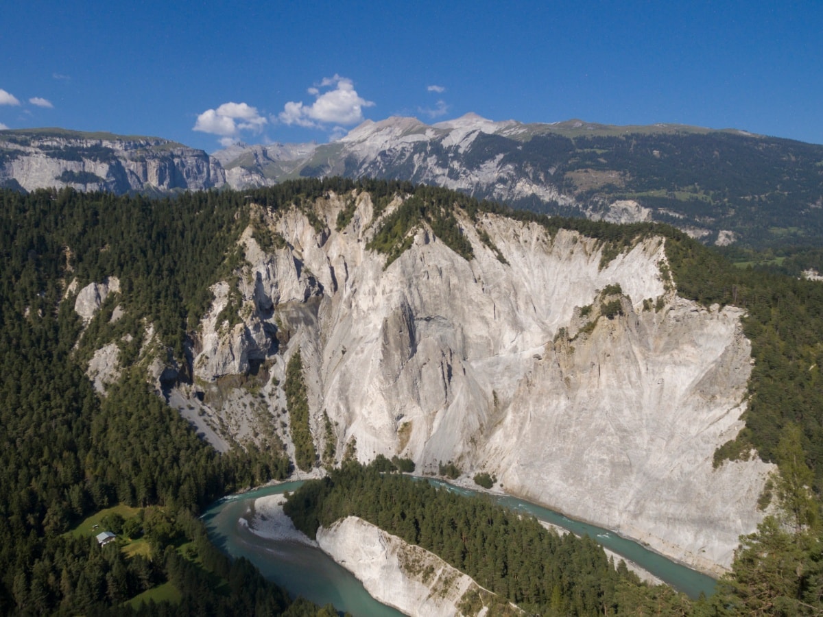 Geschichte: Rheinschlucht: Ilanz - Staderas