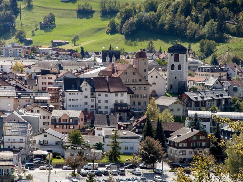 Geschichte: Via Glion Etappe 4: Ilanz - Cumbel