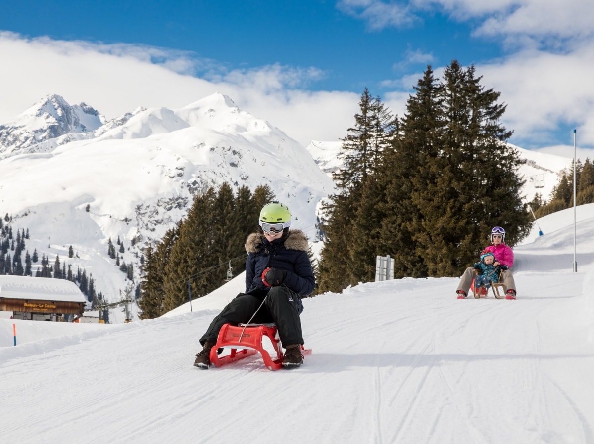Geschichte: Schlitteln Crest Falla - Verbindung Waltensburg