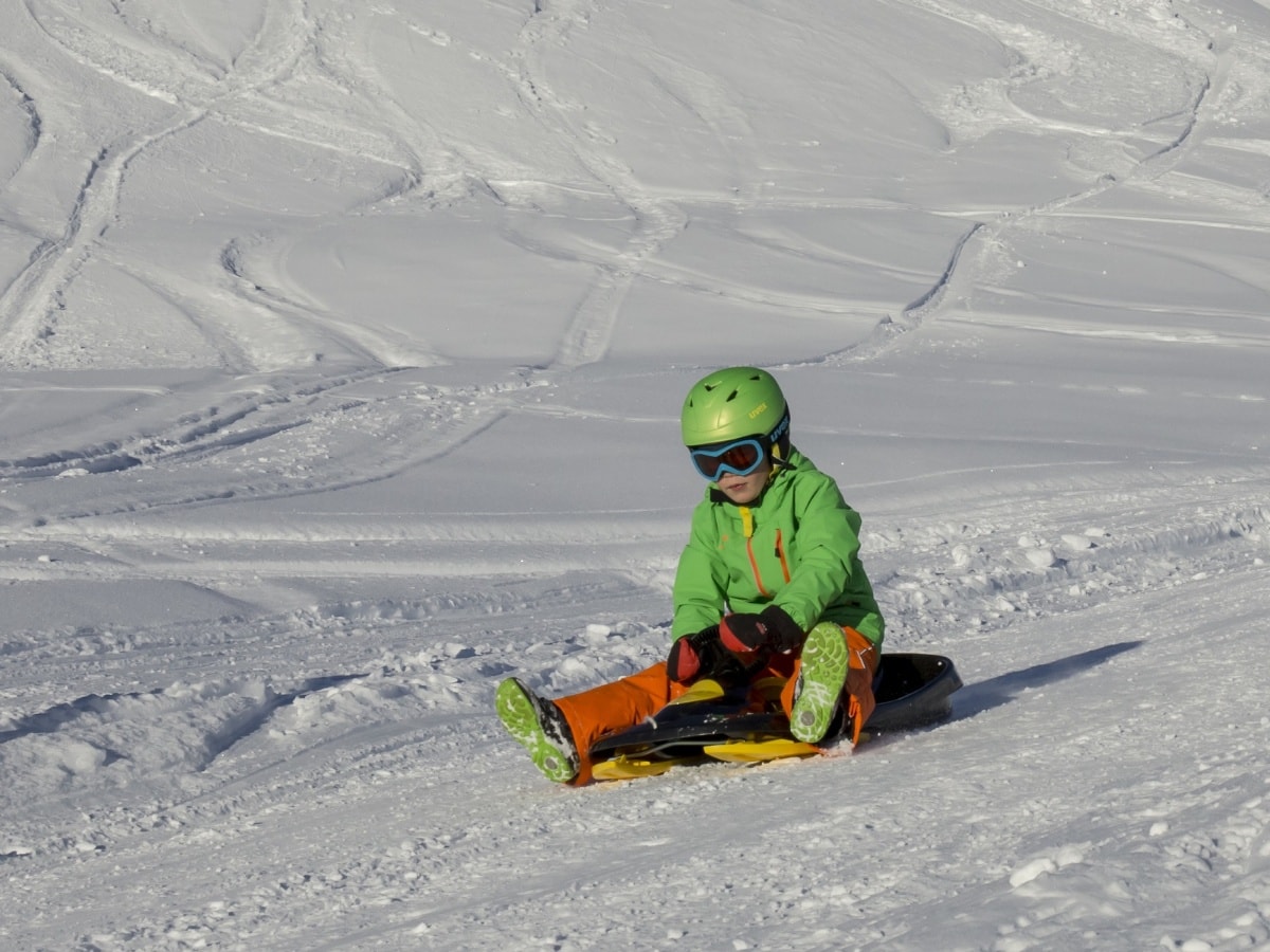 Geschichte: Schlitteln Alp Dado - Verbindung Crest Falla