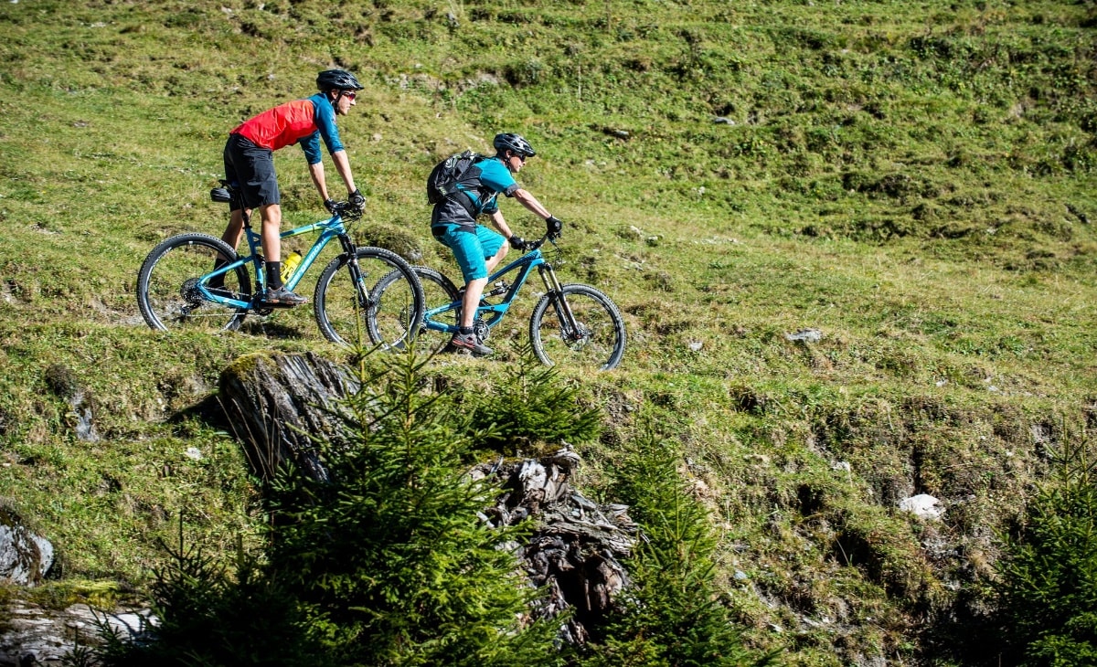 Geschichte: Lag da Pigniu: Die Trail-Variante