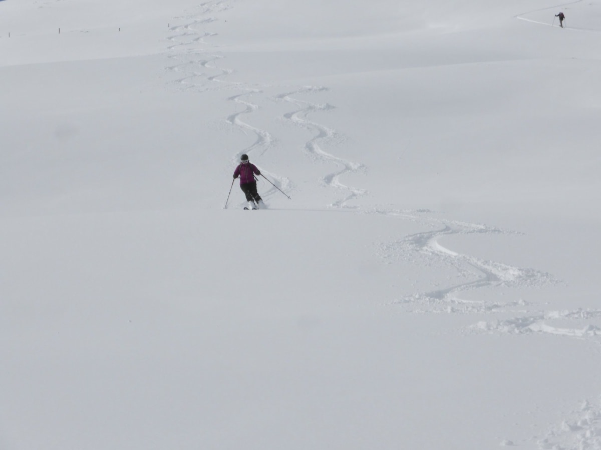 Geschichte: Cuvers: die einsame Skitour ab Zignau