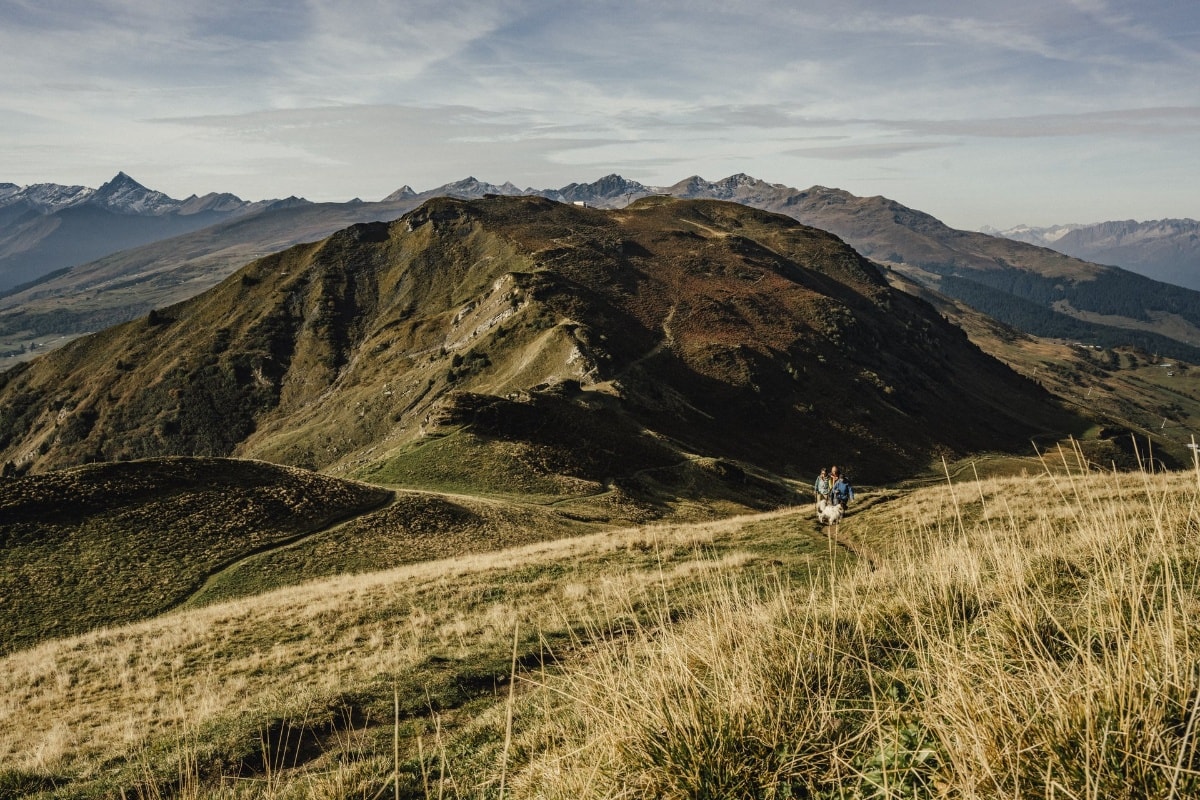 Geschichte: Rundwanderung Surcuolm - Bündner Rigi - Piz Mundaun - Cuolm Sura - Surcuolm