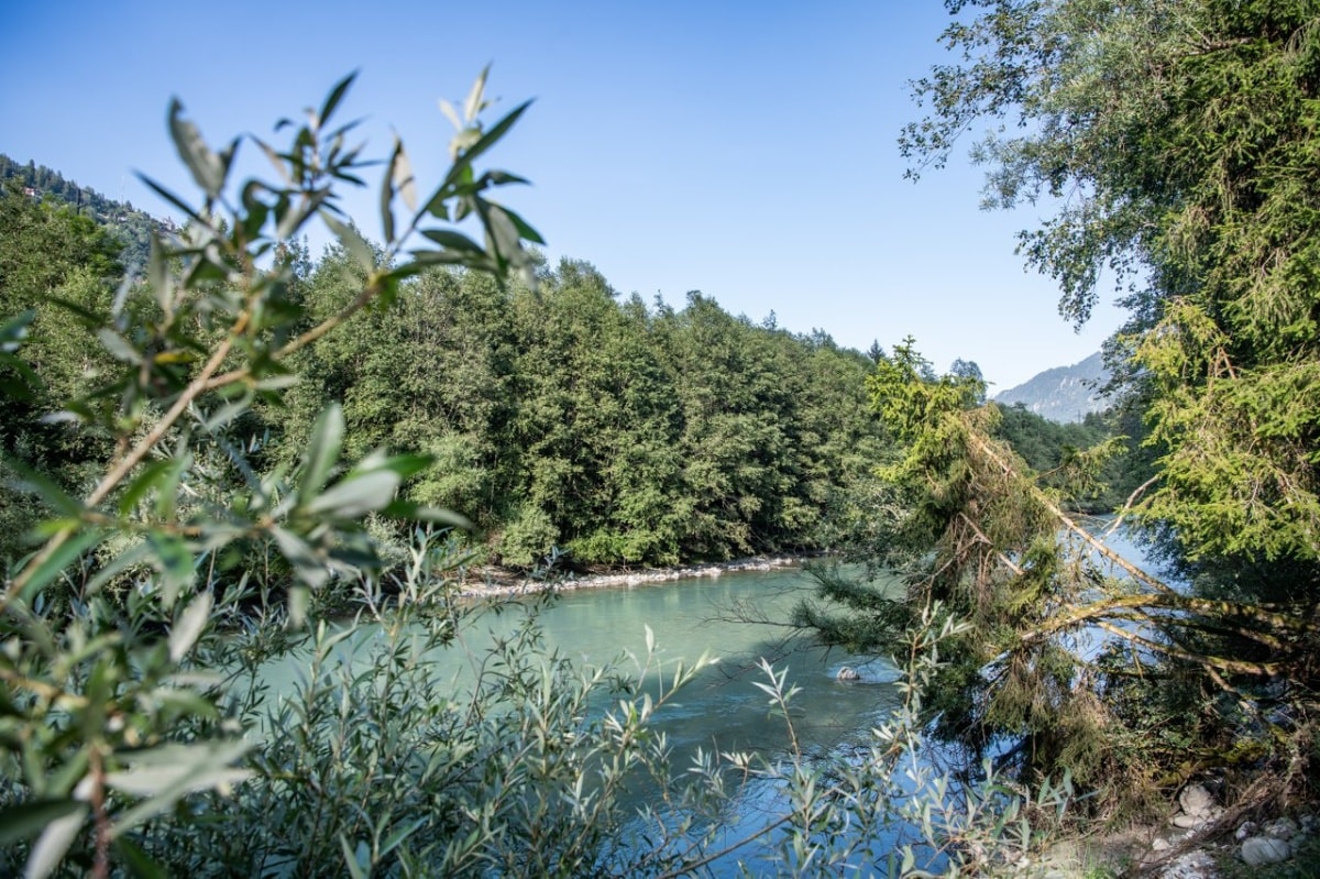 Geschichte: Etappe 5: Rheinwanderung Trun - Ilanz