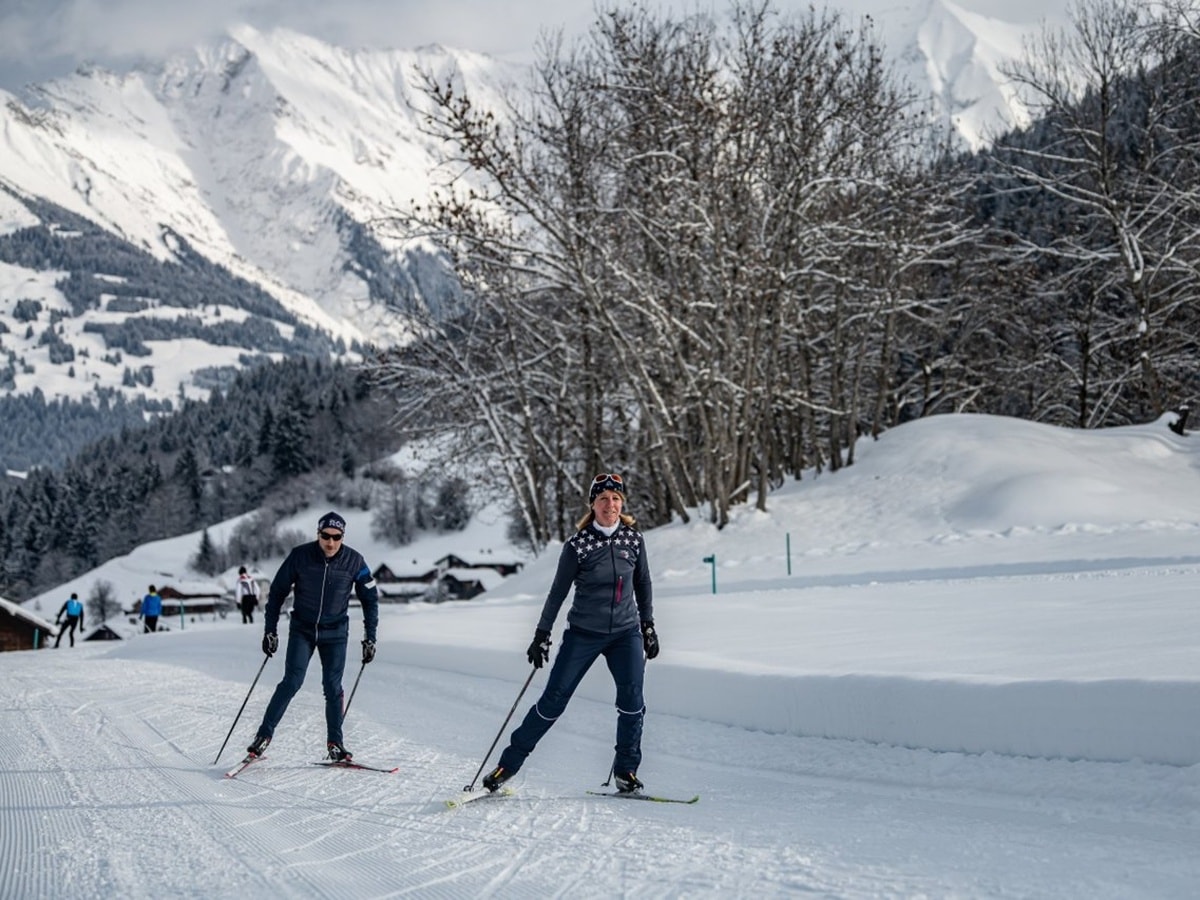 Geschichte: Langlaufloipe Foppa  in Flond, Obersaxen Mundaun