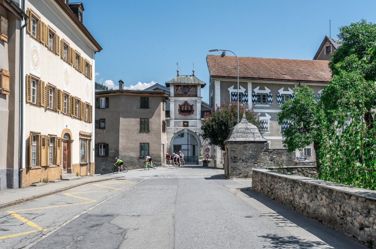 Geschichte: Kleines Rheinründali: Ilanz-Rueun-Polenweg-Ilanz (Gravel)