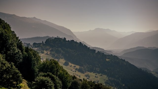Geschichte: Höhenweg Falera - Siat