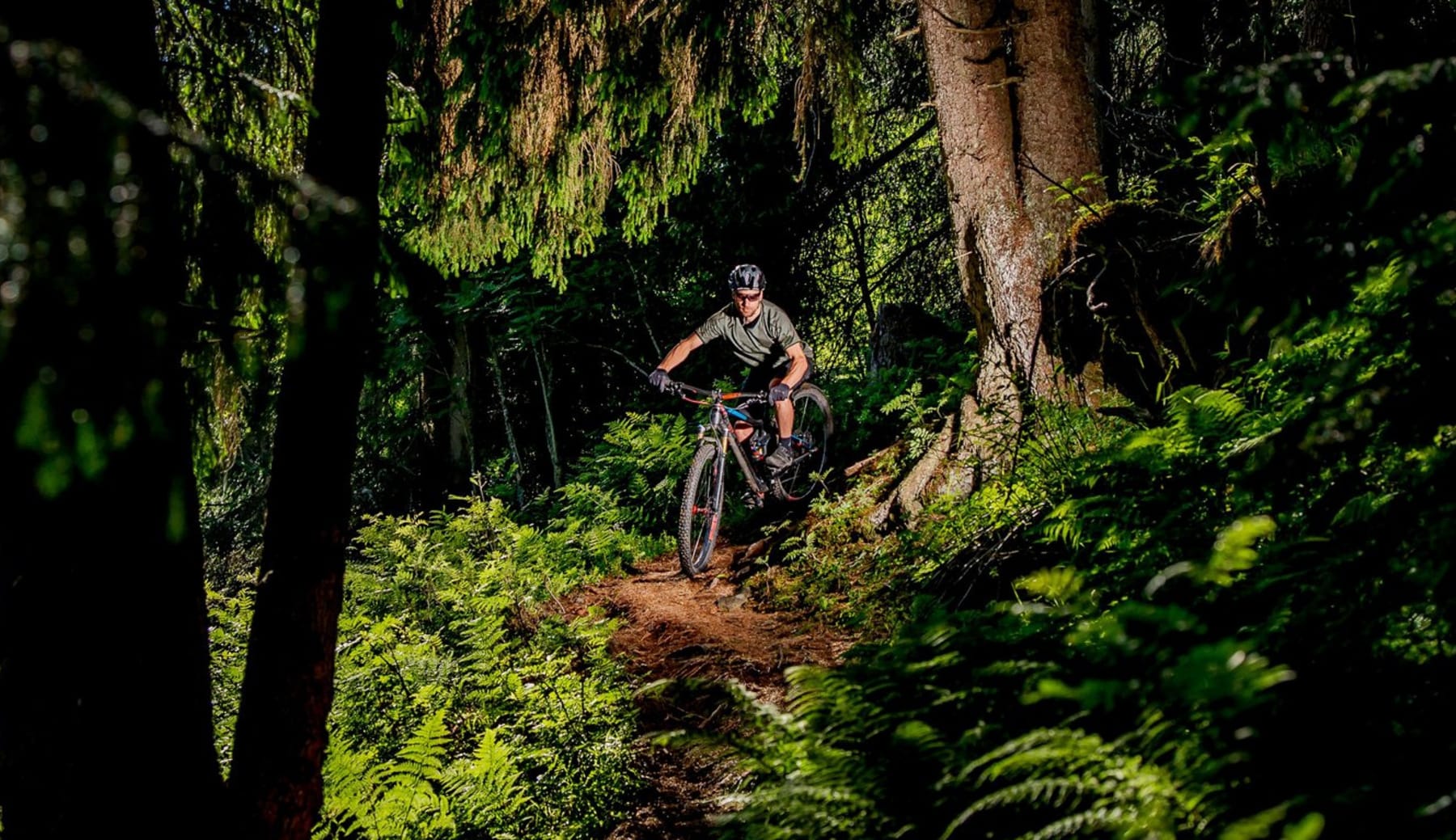 Mountainbiken in der Surselva