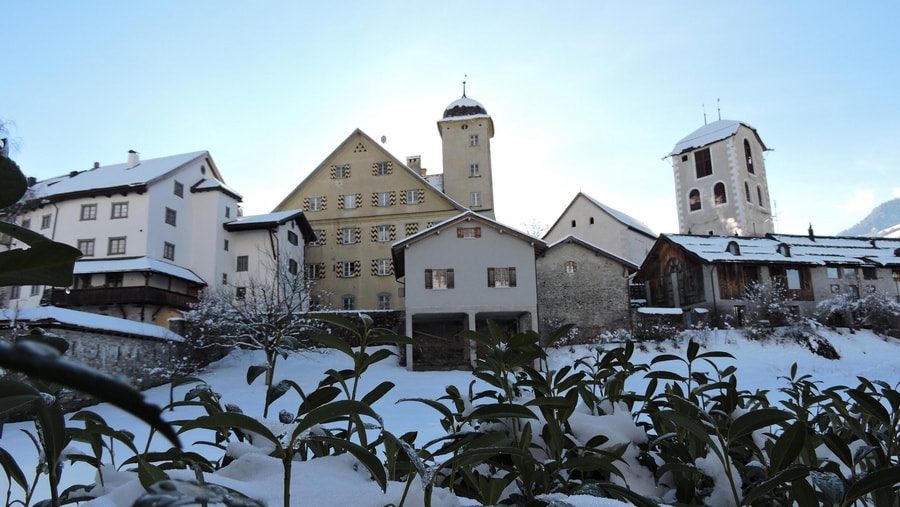 Geschichte: Ilanz/Glion im Winter