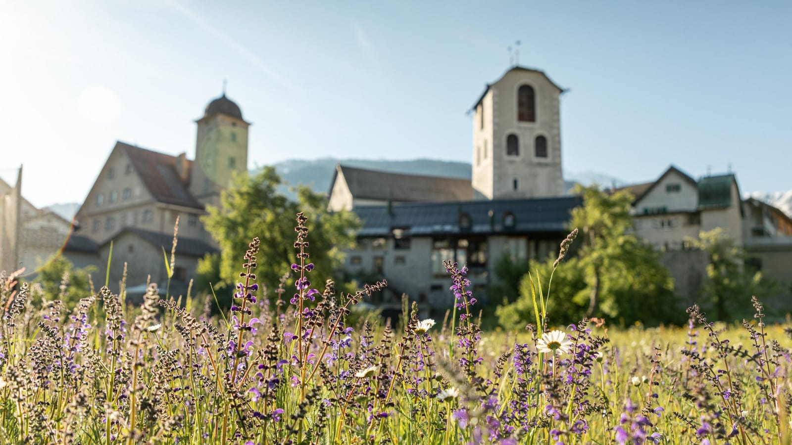 Ilanz/Glion im Sommer