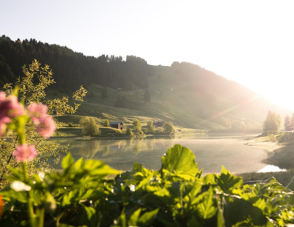 Bergsee in der Surselva