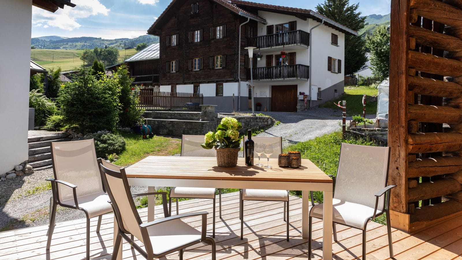 Sonnenterasse in Breil